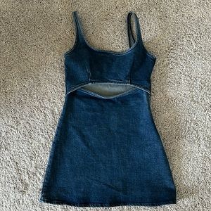 Zara size M denim dress